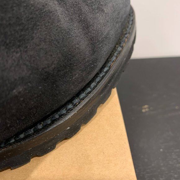Ortigni (Firenze) Black Suede Chelsea Boots - Picture 8 of 13